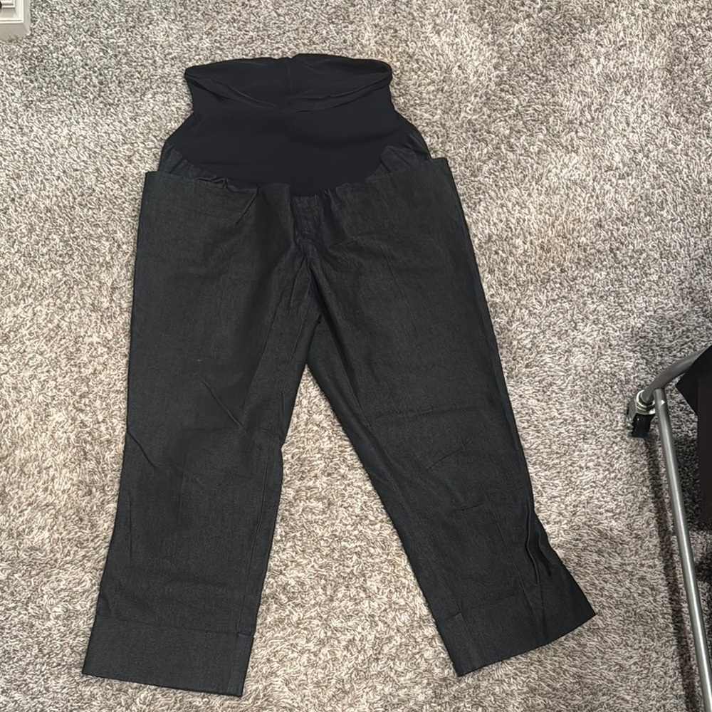 Black High-Waisted Pants